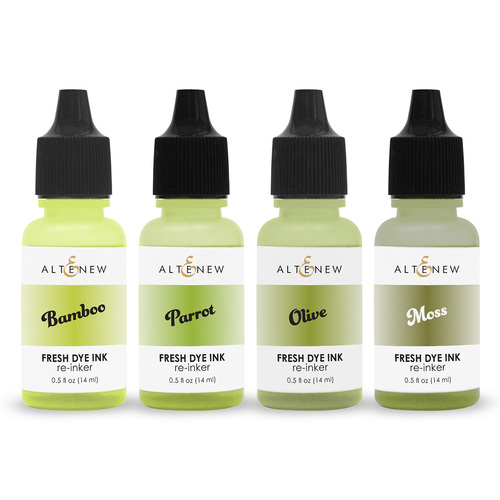 Altenew Tropical Forest Fresh Dye Ink Re-inker Bundle