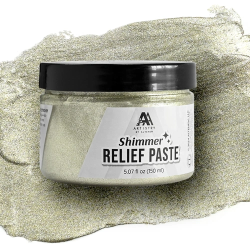 Altenew Shimmer Relief Paste - Brushed Pyrite