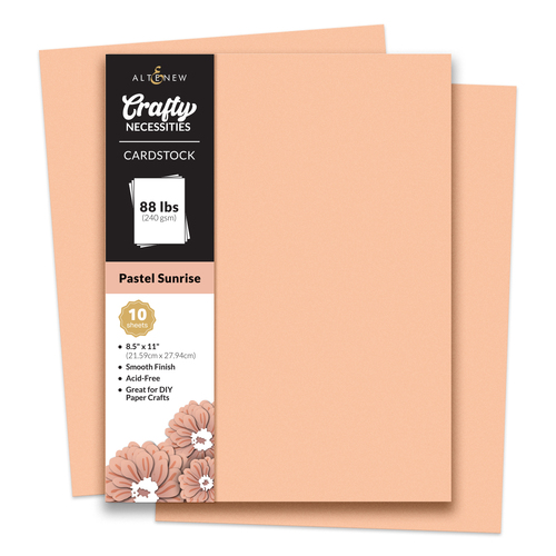 Altenew Crafty Necessities: Pastel Sunrise Cardstock (10 sheets/set)