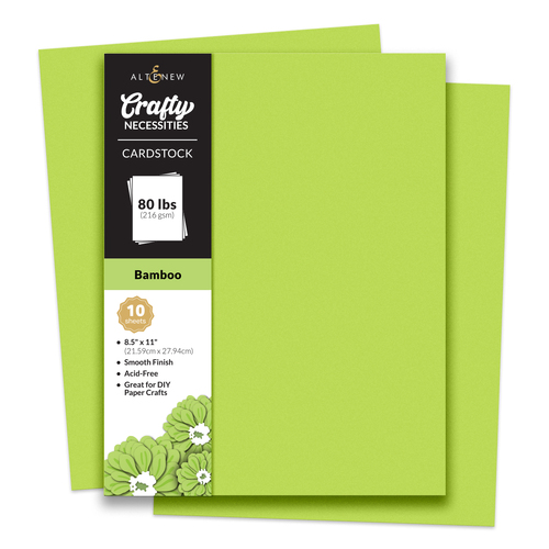 Altenew Crafty Necessities: Bamboo Cardstock (10 sheets/set)