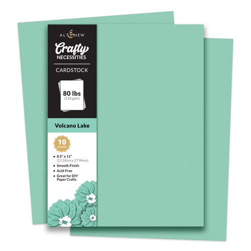 Altenew Crafty Necessities: Volcano Lake Cardstock (10 sheets/set)