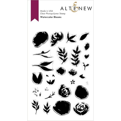 Altenew Watercolour Blooms Stamp Set