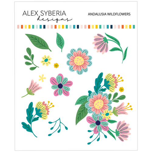 Alex Syberia Andalusia Wildflowers Die Set