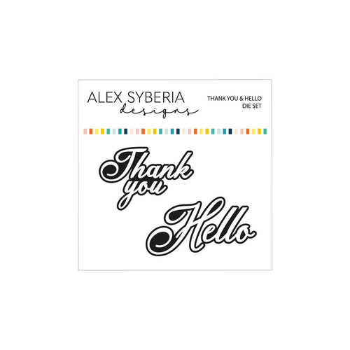 Alex Syberia Thank You & Hello Die Set