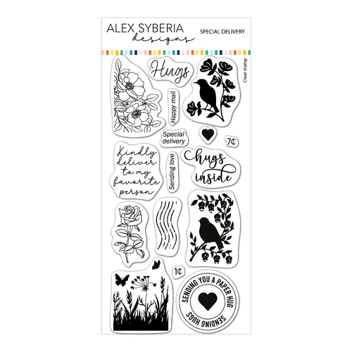 Alex Syberia Special Delivery Stamp Set 4*8