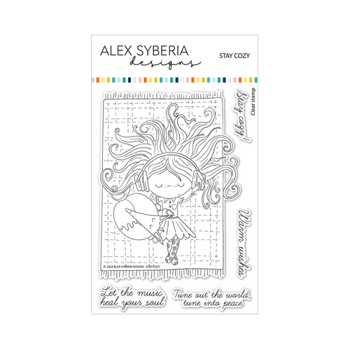 Alex Syberia Stay Cozy 4x6 Stamp Set