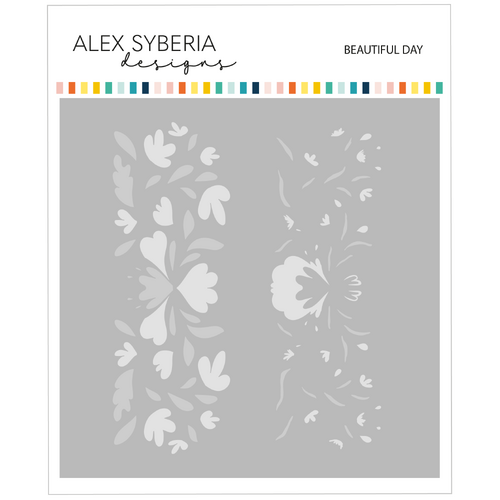 Alex Syberia Beautiful Day Stencil Set (2)