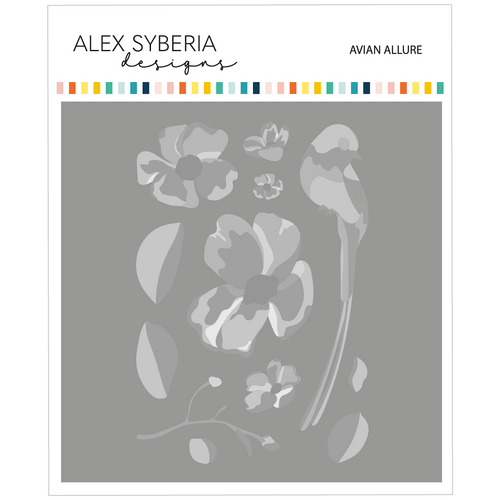 Alex Syberia Avian Allure Stencil Set