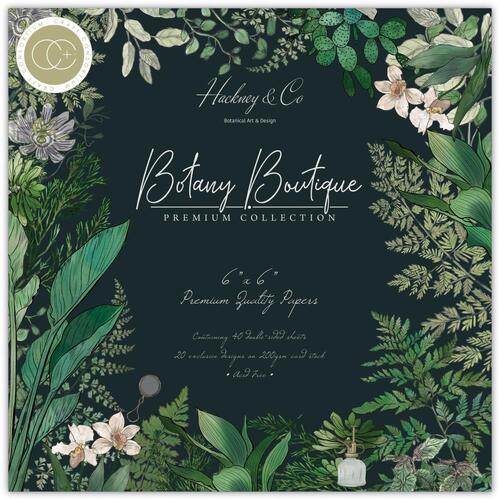Craft Consortium Botany Boutique : 6x6" Premium Paper Pad