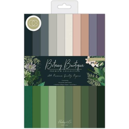 Craft Consortium Botany Boutique : A4 Premium Paper Pad