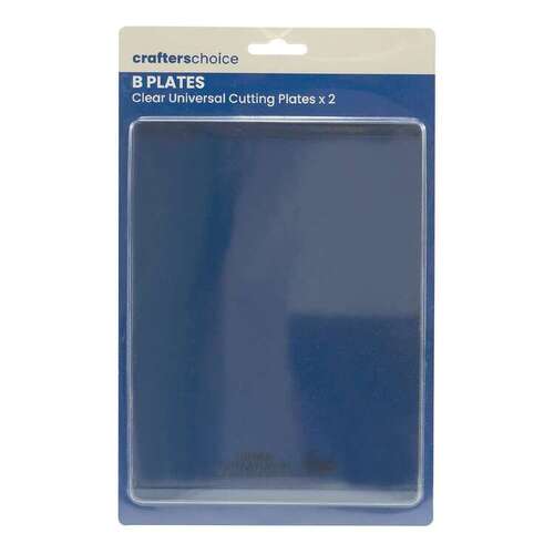 Crafters Choice Adapter B Clear Universal Cutting Plates 2pk