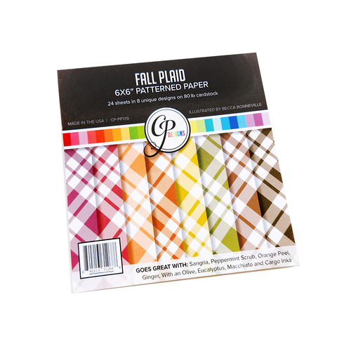 Catherine Pooler Fall Plaid Patterned Paper