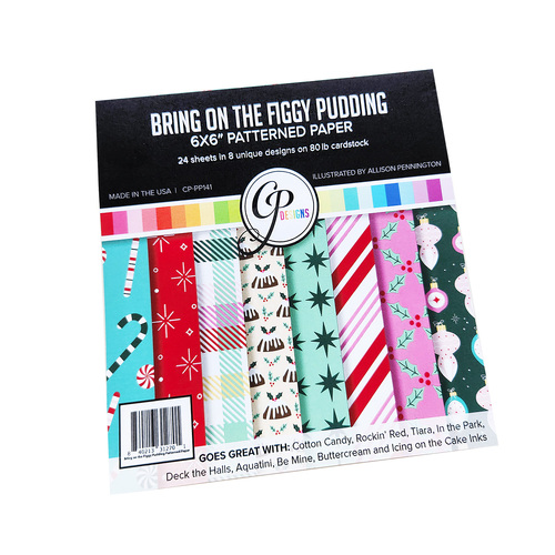 Catherine Pooler Bring on the Figgy Pudding Patterned Paper