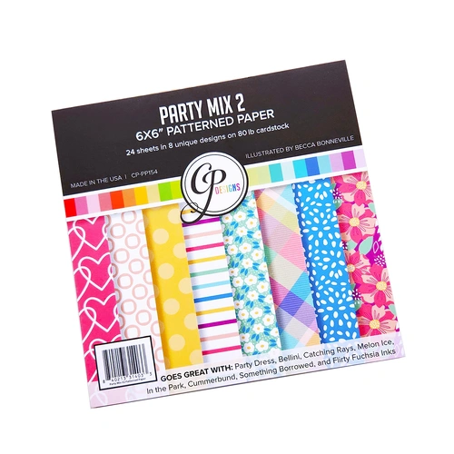 Catherine Pooler Party Mix 2 Patterned Paper