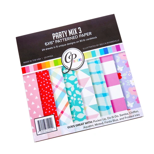 Catherine Pooler Party Mix 3 Patterned Paper