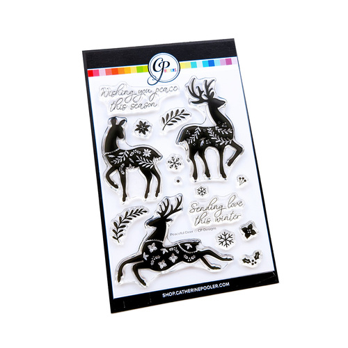 Catherine Pooler Peaceful Deer Stamp Set