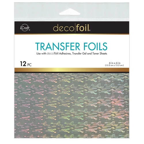 iCraft DecoFoil Transfer Foil : Icy