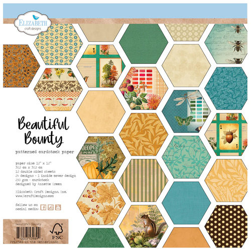 Elizabeth Craft Beautiful Bounty Paper Pack