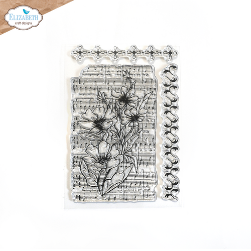 Elizabeth Craft Winter Flowers Stamp