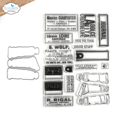 Elizabeth Craft The Craftstore Stamp and Die Set