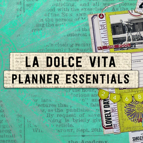 Elizabeth Craft La Dolce Vita Stamp & Die Bundle