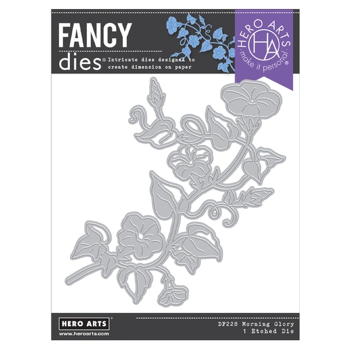 Hero Arts Morning Glory Fancy Die from the In The Garden Collection