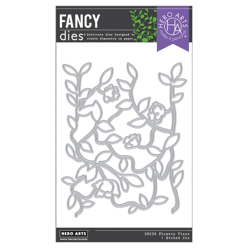 Hero Arts Flowery Vines Fancy Die from the In The Garden Collection