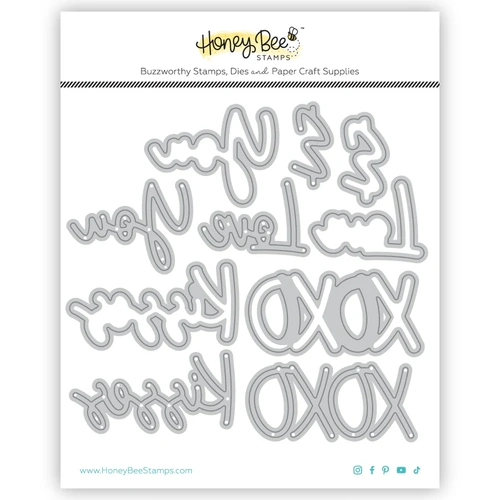 Honey Bee Great Greetings- Love Honey Cuts