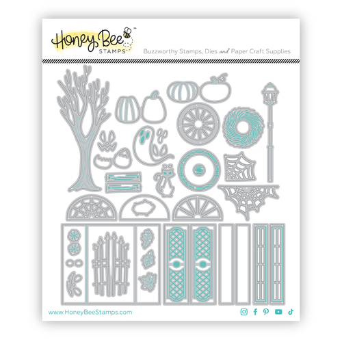 Honey Bee Lovely Layers: Front Porch Falloween Add-On Honey Cuts Die