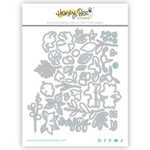 Honey Bee Lovely Layers: Mini Holiday Florals Honey Cuts