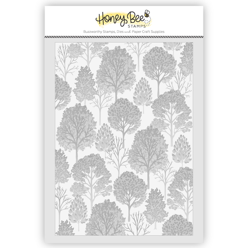 Honey Bee Fall Forest - 3D Embossing Folder