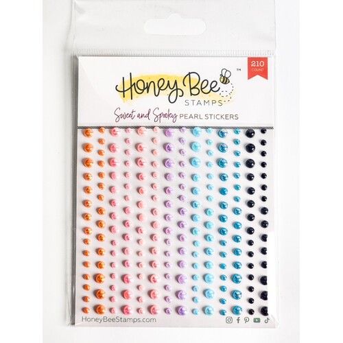 Honey Bee Sweet & Spooky Pearls Stickers - 210 Count