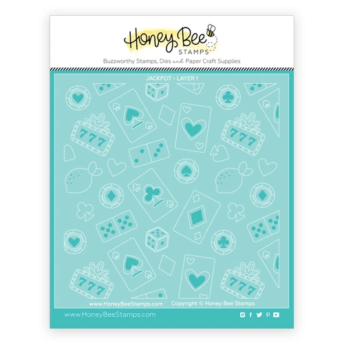 Honey Bee Jackpot Layering (Set Of 6) Stencil