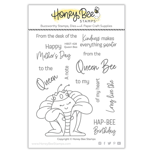 Honey Bee Queen Bee Stamp Set