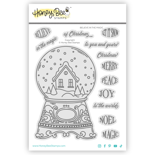 Honey Bee Believe In The Magic 5x6 Stamp Set