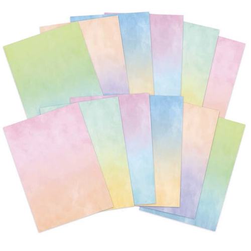 Hunkydory Adorable Scorable Designer Card Packs : Pastel Ombre