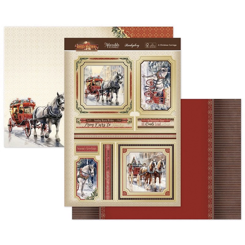 Hunkydory A Christmas Carriage Luxury Topper Set