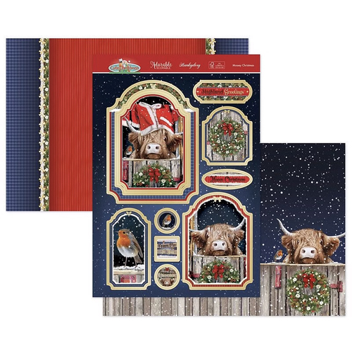 Hunkydory Mooey Christmas Luxury Topper Set