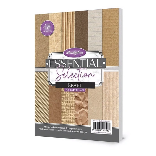 Hunkydory Essential Selection Paper Pad - Kraft