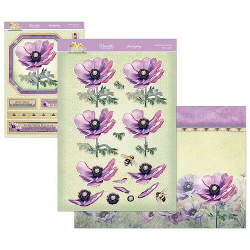 Hunkydory In Full Bloom Floral Delights Deco-Large Set : Amazing Anemone