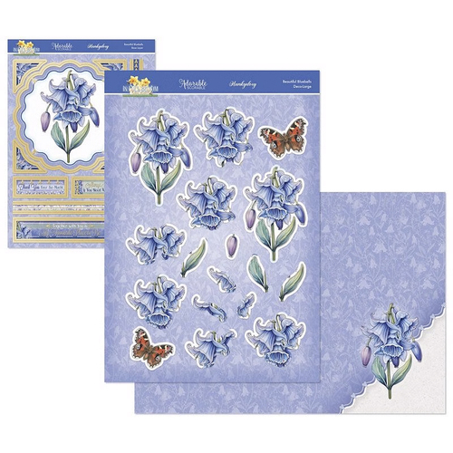 Hunkydory In Full Bloom Floral Delights Deco-Large Set : Beautiful Bluebells