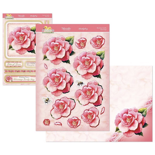 Hunkydory In Full Bloom Floral Delights Deco-Large Set : Blooming Camelia