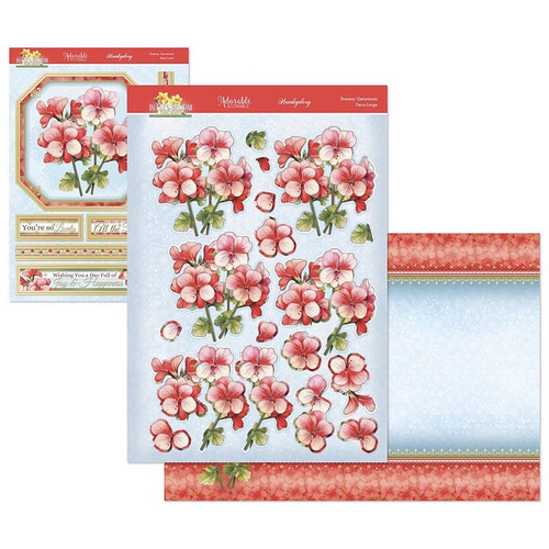 Hunkydory In Full Bloom Floral Delights Deco-Large Set - Dreamy Geraniums