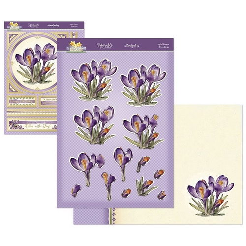 Hunkydory In Full Bloom Floral Delights Deco-Large Set : Joyful Crocus