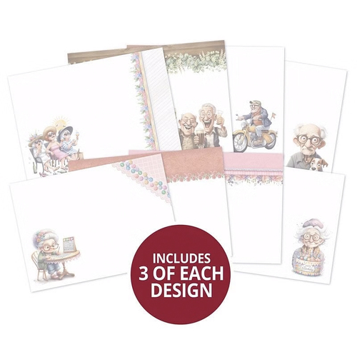 Hunkydory Golden Oldies Luxury Card Inserts