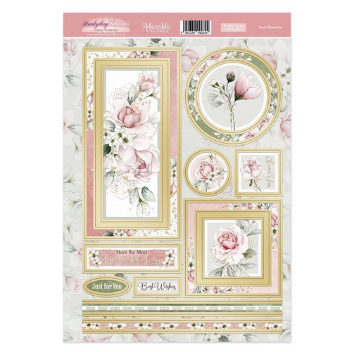 Hunkydory Topper Favourites - Love Blossoms
