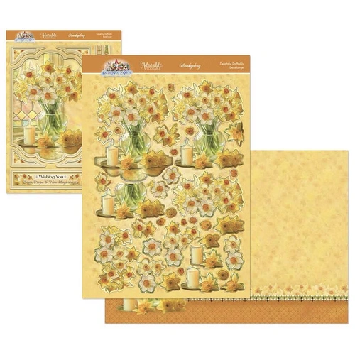 Hunkydory Spring is Here : Delightful Daffodils Deco-Large Set