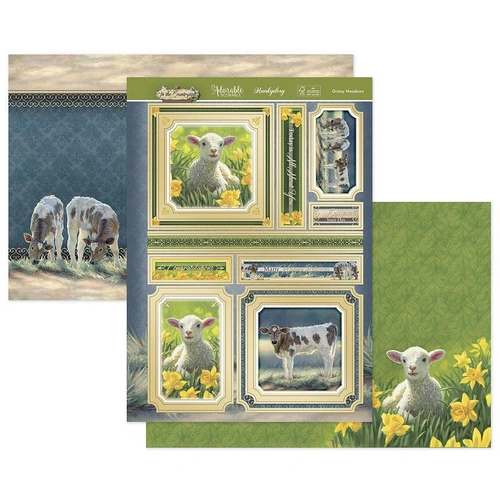 Hunkydory In the Countryside : Grassy Meadows Luxury Topper Set