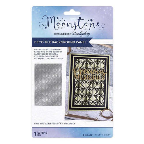 Hunkydory Moonstone Die : Deco Tile Background Panel