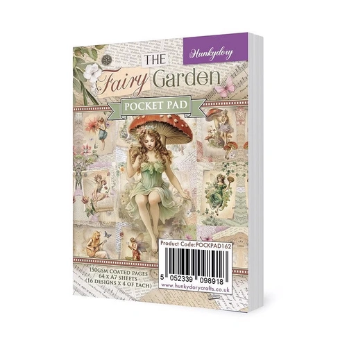 Hunkydory Pocket Pad : The Fairy Garden